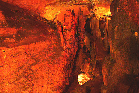 阿拉巴马时间公园通道钟乳石地球岩溶石灰石柱子升华洞穴学图片