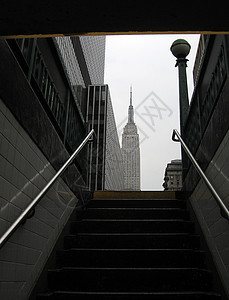 国家帝国大厦地标建筑学城市车站摩天大楼建筑白色运输黑色图片