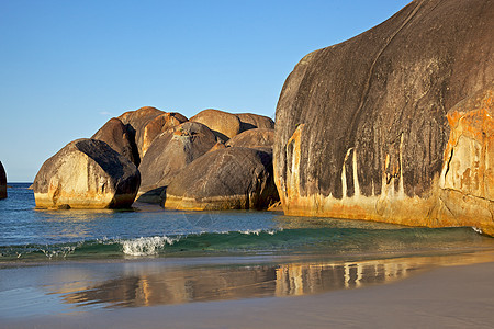 大象岩石水池天空海岸石头海滩海岸线花岗岩海湾风景支撑图片