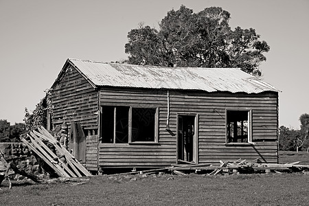 被遗弃农场木头废墟建筑学乡村衰变小屋建筑农家风化乡愁图片
