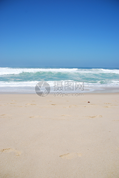 普拉亚德雷伊美丽的海滩海浪海洋海岸场景海景蓝色支撑风景天空地平线图片