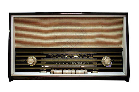 反光无线电台金子木头管子网络立体声车站按钮古董扬声器乐队图片
