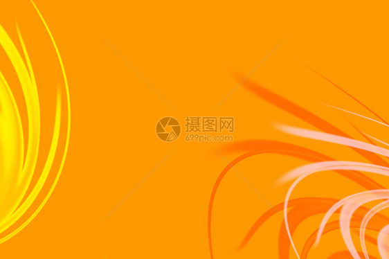 现代抽象背景白色橙子网络活力电脑圆圈艺术黄色墙纸图片