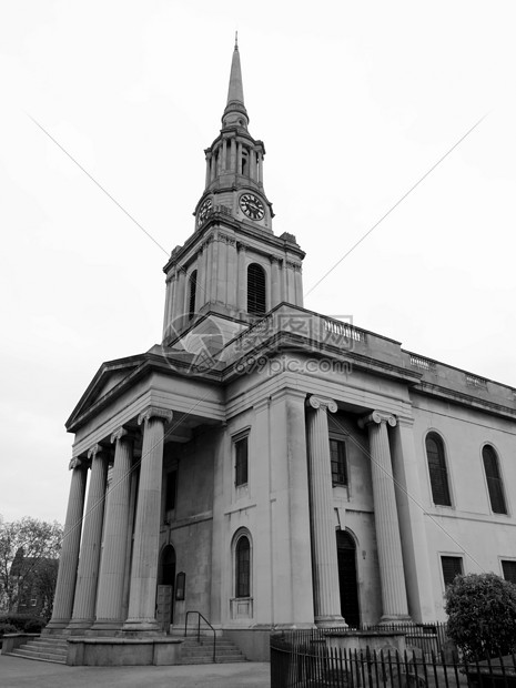 伦敦全圣教会宗教白色纪念碑黑色大教堂主场王国教区信仰地标图片