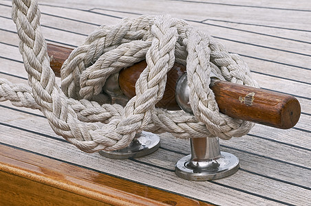 克莱特索具木头绳索航海图片