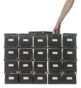 储存箱盒子档案卡通大法官静物病房储物盒白色样本收藏图片