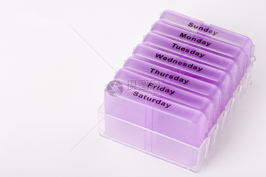 弹盒胶囊案件分割白色粉色盒子卫生维生素药片民众图片