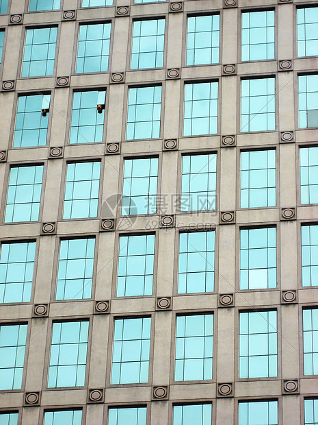 香港的摩天大楼窗口背景场景地标中心蓝色金融城市景观环境办公室商业图片