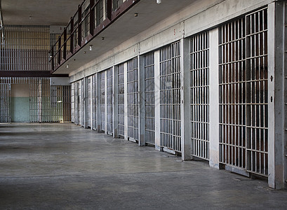旧监狱牢房法律刑事安全惩罚监禁自由犯罪酒吧金属细胞图片