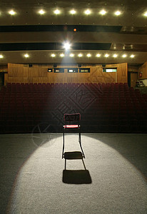 舞台上的椅子艺术天鹅绒电影歌剧乐队音乐会织物红色戏剧性演员图片