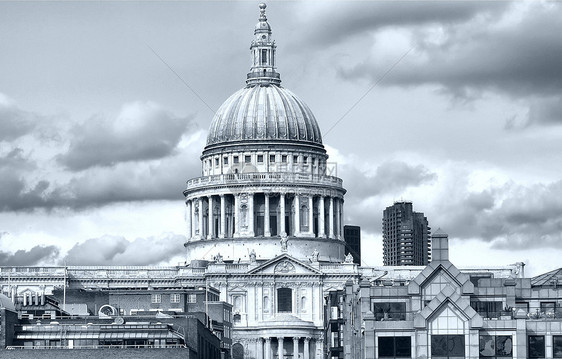 伦敦圣保罗大教堂王国建筑学大教堂主场宗教信仰地标建筑纪念碑先生图片