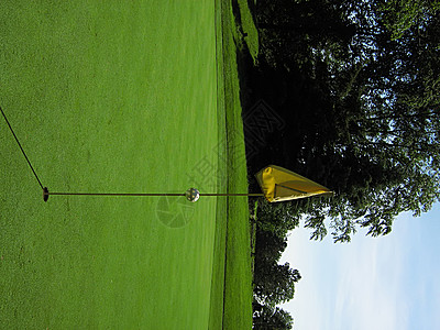 高尔夫课程大车俱乐部玩家爱好绿色木头高尔夫球娱乐运动比赛图片