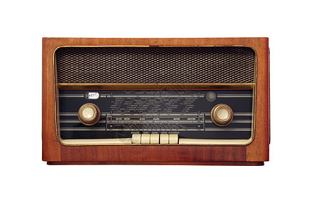 旧古董无线电台历史家庭家具波浪祖父母娱乐收音机复制品祖母天线图片