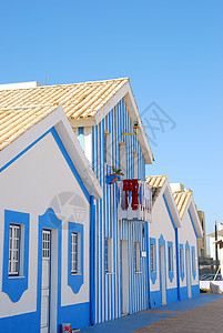 葡萄牙维埃拉的典型住房图片