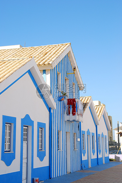 葡萄牙维埃拉的典型住房图片