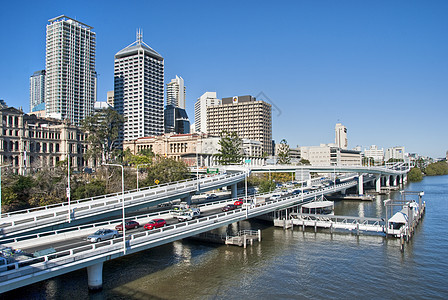 澳大利亚桥上的布里斯班天线 2009年8月图片