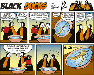 黑鸭 漫画集 第20集背景图片
