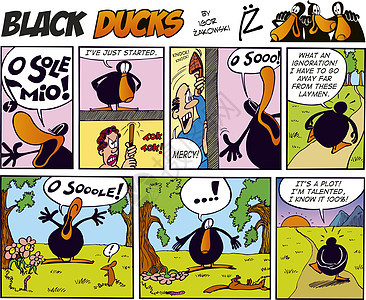 黑鸭漫画第12集图片
