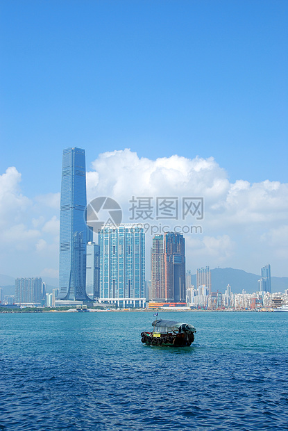 香港九龙港口建筑物城市运输交通地标摩托艇商业旅游图片
