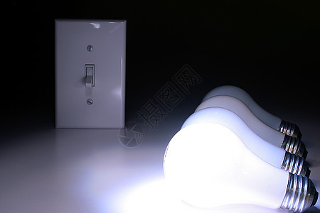 Matte电灯泡金属照明灯丝活力白色玻璃图片
