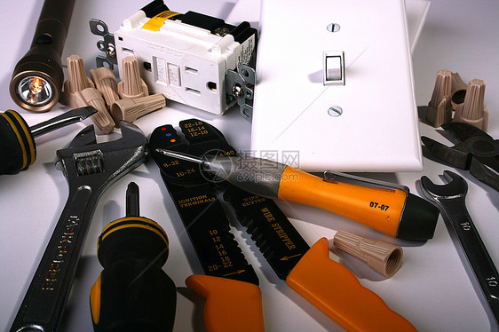 电动器工具作坊电工插座建造扳手技术工作统治者职业图片