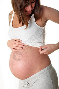 孕妇新生育婴分娩腹部希望家庭待产期预防婴儿症状图片