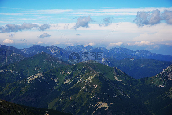 塔特里山冒险山峰海拔顶峰热情图片