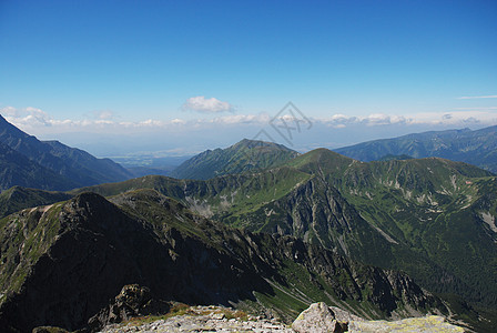 塔特里山顶峰山峰海拔冒险热情图片