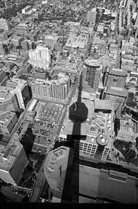 多伦多黑色市中心建筑天空商业旅游天线地标办公室摩天大楼图片