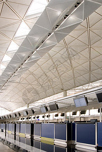 香港国际机场大厅建筑学天花板走廊交通旅行建筑办公室门厅民众休息室图片
