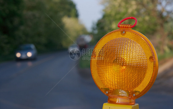 警告运输闪光街道路线施工栅栏旅行封锁基础设施维修图片