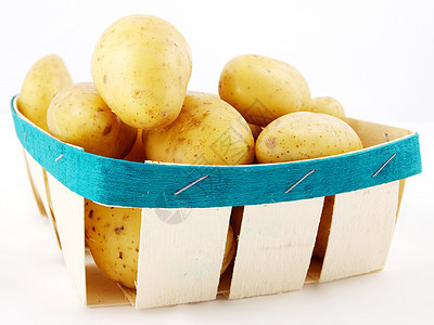 马铃薯块茎土豆椭圆形蔬菜烹饪用餐白色食物图片