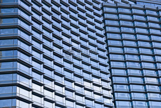 蓝蓝模式中心旅行城市建筑物玻璃建筑线条旅游景观阴影图片