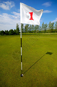 高尔夫一号旗图片