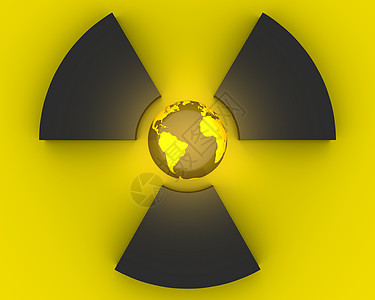 放射性符号冒险生态地球工业警告绿色安全白色注意力活力图片
