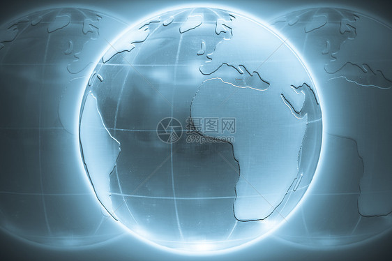 地球全球形状蓝色玻璃生活气泡环境生态女性世界图片
