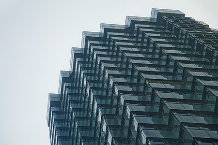 黑色建筑中心技术商业财产蓝色建造阳光市中心框架总部图片