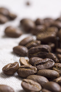 烤咖啡豆咖啡地段黑色亚麻食品食物棕色图片