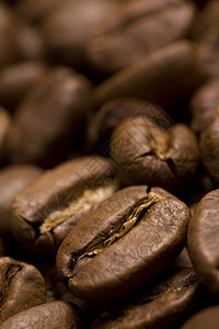 烤咖啡豆黑色棕色地段亚麻食品食物咖啡图片