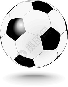 简单的黑白足球 足球和足球图片