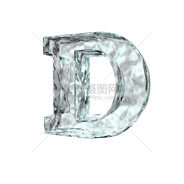 冻结信函d透明度字体插图字母图片