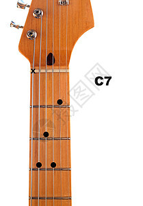 C7 吉他弦图图片