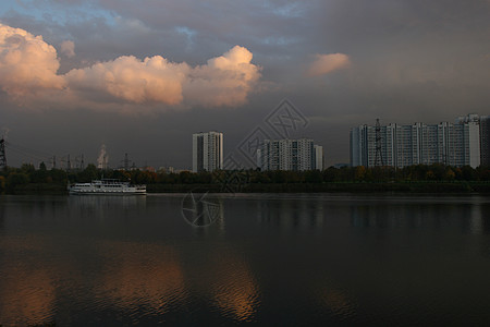 城市银行生态树木房子生活照片空气建筑电力线首都海岸图片