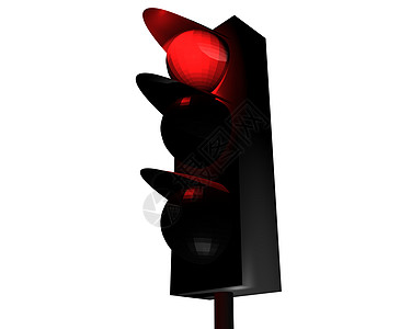 红灯白色驾驶危险司机背景图片