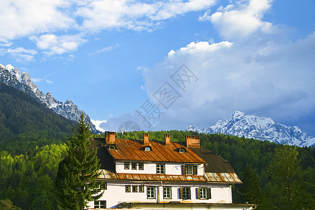 斯洛文尼亚阿尔卑斯山农村旅馆图片