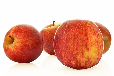 红苹果花园农业食物水果生态熟食营养市场乡村红色图片