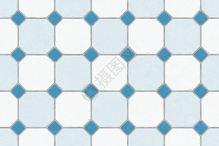 厨房地板砖灰色住房正方形马赛克风格装饰地面积木网格浴室图片