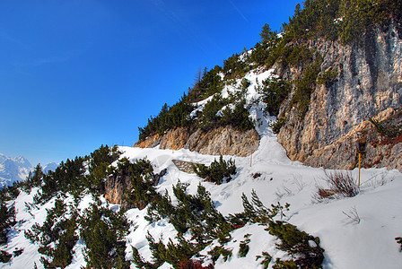 2007年意大利多洛米特阿尔卑斯山冬天空山脉滑雪者享受滑雪高山娱乐山地假期旅行图片