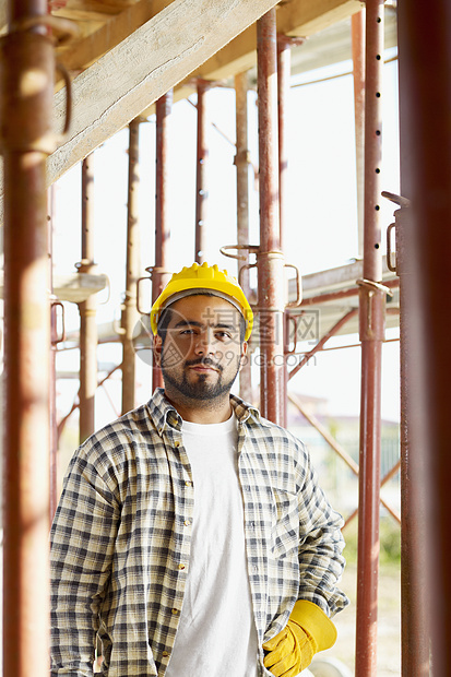 建筑业工人管道头盔成年人用具成人建设者建筑工人衣服防护脚手架图片