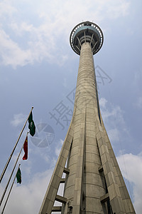 澳门旅游塔建筑物城市旅行背景图片